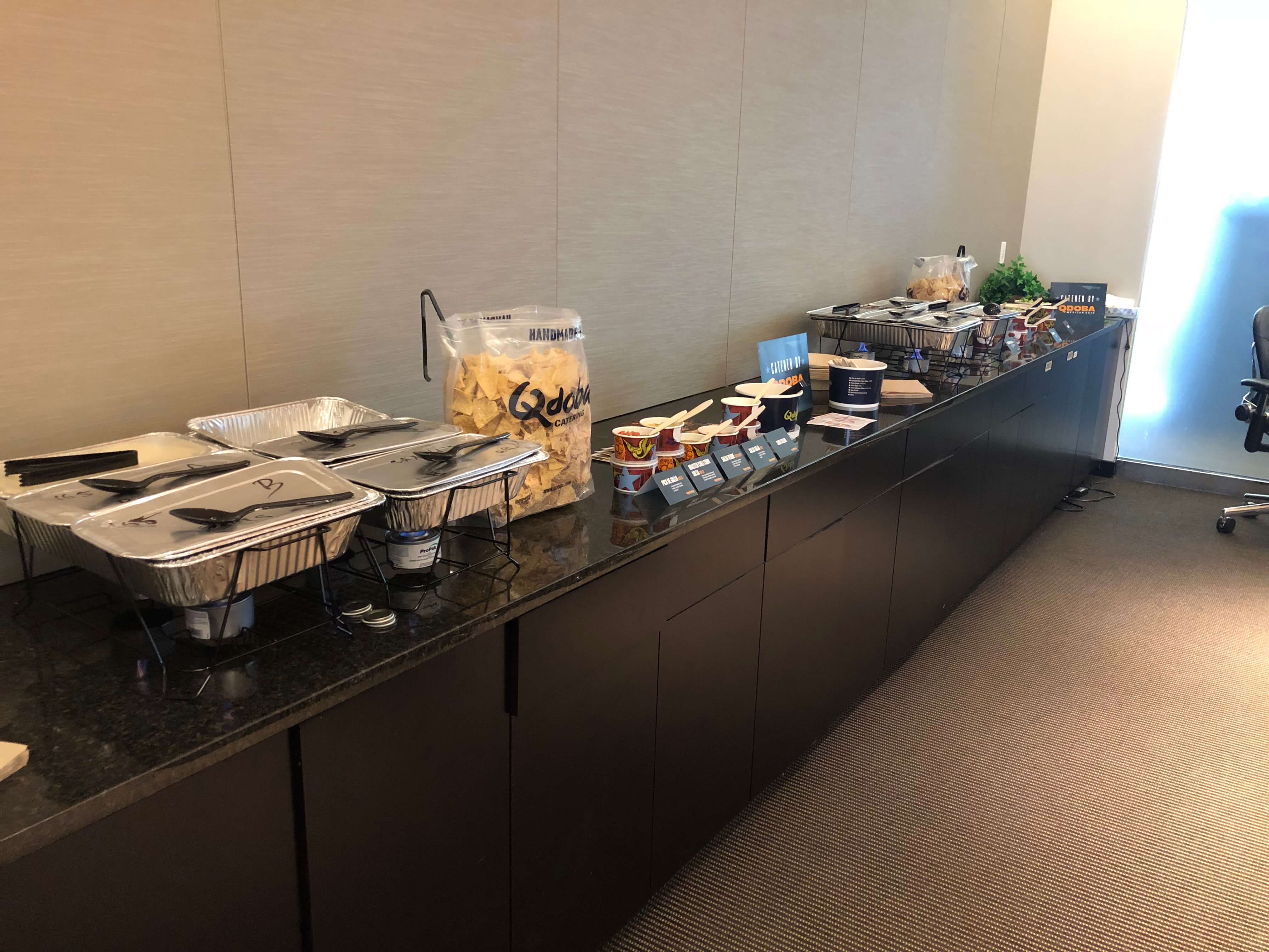 QDOBA Catering Hot Bar Example | QDOBA Catering - Twin Cities Group
